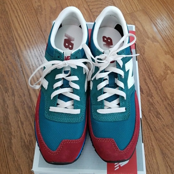 new balance color block shoes